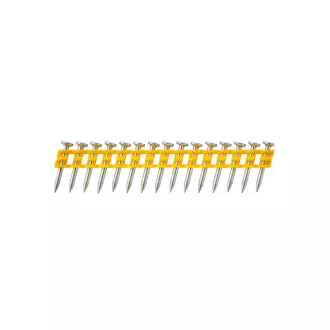   DEWALT pentru DCN890 cuie din beton 15° 20 x 2,6 mm pentru beton tradițional galben (1005 buc)