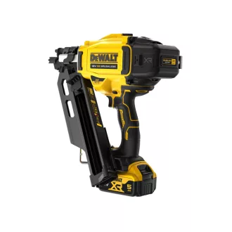   DEWALT Pistol de batut cuie pentru construcții 34° 18 V (2 x acumulator 5,0 Ah + încărcător) în valiză