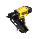 DEWALT Pistol de batut cuie pentru construcții 34° 18 V (2 x acumulator 5,0 Ah + încărcător) în valiză