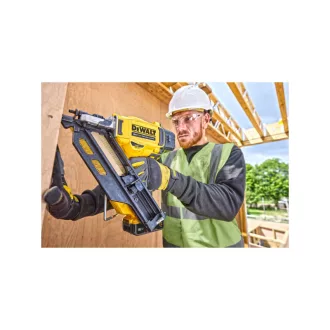   DEWALT Pistol de batut cuie pentru construcții 34° 18 V cu foc automat (fără acumulator și încărcător)
