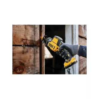   DEWALT Ferăstrău alternativ cu acumulator 12 V fără perie de cărbune (fără baterie + încărcător, TSTAK) DCS312NT