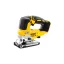DEWALT Ferăstrău alternativ cu acumulator 18 V fără perie de cărbune (fără baterie + încărcător) DCS334N