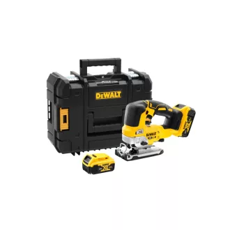   Ferăstrău alternativ fără fir DEWALT 18 V fără perie de cărbune (2 baterii de 5,0 Ah + încărcător) DCS334P2
