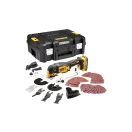 DEWALT Mașină multifuncțională fără fir 18 V fără perie de cărbune (1 x baterie de 1,7 Ah + TSTAK) DCS356E1T