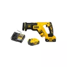 Ferăstrău alternativ cu acumulator DEWALT 18 V fără perie de cărbune (2 baterii de 5,0 Ah + încărcător) DCS367P2