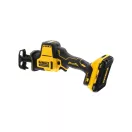 DEWALT Ferăstrău alternativ cu acumulator 18 V fără perie de cărbune (fără baterie + încărcător, TSTAK) DCS369NT