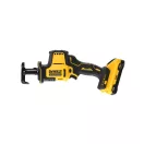 DEWALT Ferăstrău alternativ cu acumulator 18 V fără perie de cărbune (fără baterie + încărcător, TSTAK) DCS369NT
