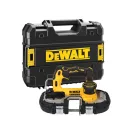 DEWALT Ferăstrău cu bandă 18 V fără perie de cărbune (fără baterie + încărcător, TSTAK) DCS377NT