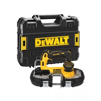   DEWALT Ferăstrău cu bandă 18 V fără perie de cărbune (fără baterie + încărcător, TSTAK) DCS377NT