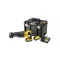 DEWALT Ferăstrău sabie cu baterie 18 V (2 x 5,0 Ah PowerStack baterie + încărcător) în cutie TSTAK