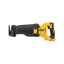DEWALT Ferăstrău alternativ cu acumulator 18 V fără perie de cărbune (fără baterie + încărcător TSTAK) DCS389NT