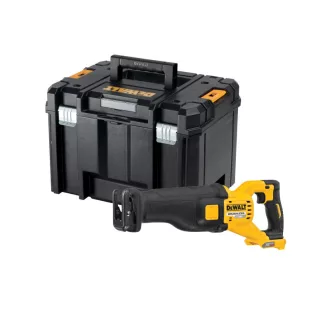   DEWALT Ferăstrău alternativ cu acumulator 18 V fără perie de cărbune (fără baterie + încărcător TSTAK) DCS389NT