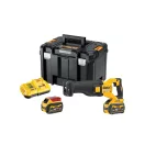 Ferăstrău alternativ cu acumulator DEWALT 18 V fără perie de cărbune (2 x 9,0 Ah baterii + încărcător) DCS389X2