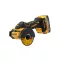 DEWALT Instrument de tăiat fără fir 18 V fără perie de cărbune (2 x 1,7 Ah baterie + încărcător + TSTAK) DCS438E2T