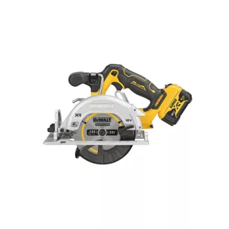   DEWALT Ferăstrău circular fără fir 18 V fără perie de cărbune (2 baterii de 5,0 Ah + încărcător) DCS512P2