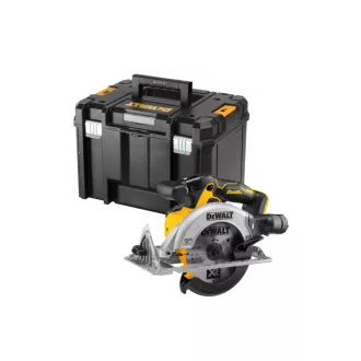   DEWALT Ferăstrău circular fără fir 18 V fără perie de cărbune (fără baterie + încărcător, TSTAK) DCS565NT