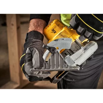   DEWALT Ferăstrău circular fără fir 18 V fără perie de cărbune (2 baterii de 5,0 Ah + încărcător) DCS565P2