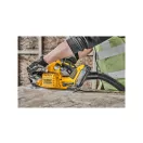 DEWALT Fierăstrău circular pe baterie 18 V, 184 mm, fără perii (2 x 5,0 Ah Power Stack baterie + încărcător + TSTAK)