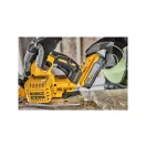 DEWALT Fierăstrău circular pe baterie 18 V, 184 mm, fără perii (2 x 5,0 Ah Power Stack baterie + încărcător + TSTAK)