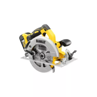   Ferăstrău circular fără fir DEWALT 18 V fără perie de cărbune (2 baterii de 5,0 Ah + încărcător) DCS570P2