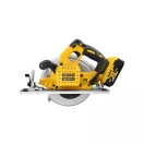 DEWALT Fierăstrău circular cu acumulator 184 mm 18 V (2 x acumulator 5,0 Ah + încărcător) DCS572P2
