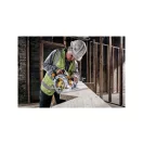 DEWALT Fierăstrău circular pe baterii 18 V fără perii de carbon 190 mm (2 x 5,0 Ah Power Stack baterie + încărcător + TSTAK)