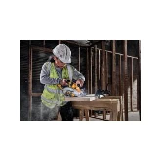   DEWALT Fierăstrău circular pe baterii 18 V fără perii de carbon 190 mm (2 x 5,0 Ah Power Stack baterie + încărcător + TSTAK)