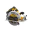 DEWALT Ferăstrău circular fără fir 18 V fără perie de cărbune (1 x baterie de 6,0 Ah + încărcător) DCS573T1