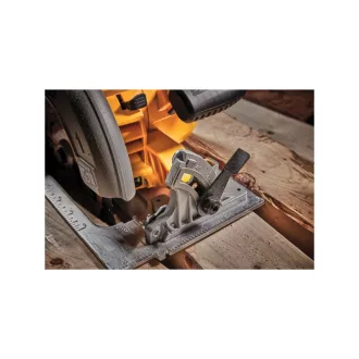   DEWALT Ferăstrău circular fără fir 18 V fără perie de cărbune (1 x baterie de 6,0 Ah + încărcător) DCS573T1