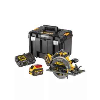   DEWALT Ferăstrău circular fără fir 18 V (2 x 6,0 Ah baterii + încărcător) DCS579T2