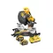 DEWALT ferăstrău de onglet cu acumulator 18 V (2 x 9,0 Ah baterie + încărcător) DCS781 x 2