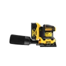 Slefuitor orbital cu acumulator DEWALT 18 V fara perie de carbon (2 x 5,0 Ah baterie + incarcator) DCW200P2
