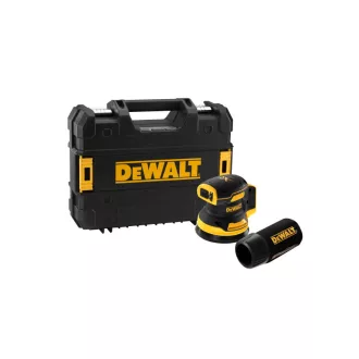   Slefuitor orbital cu acumulator DEWALT 18 V fara perie de carbon (fara baterie + incarcator, carcasa) DCW210NT