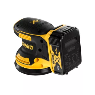   Slefuitor orbital cu acumulator DEWALT 18 V fara perie de carbon (2 x 5,0 Ah baterie + incarcator) DCW210P2