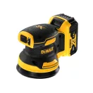 Slefuitor orbital cu acumulator DEWALT 18 V fara perie de carbon (2 x 5,0 Ah baterie + incarcator) DCW210P2
