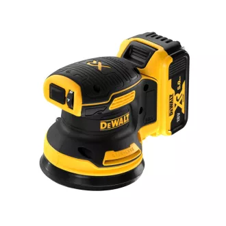   Slefuitor orbital cu acumulator DEWALT 18 V fara perie de carbon (2 x 5,0 Ah baterie + incarcator) DCW210P2