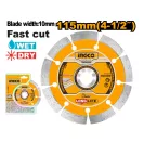 INGCO Disc de tăiere cu diamant 115 x 10 x 22,2 mm segmentat