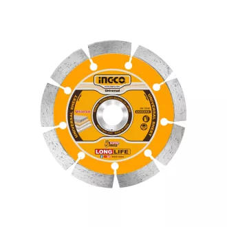 INGCO Disc de tăiere diamantat 125 x 10 x 22,2 mm segmentat