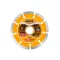 INGCO Disc de tăiere cu diamant 125 x 7,5 x 22,2 mm segmentat
