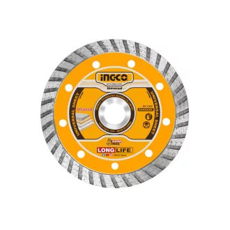 INGCO Disc de tăiere cu diamant 115 x 10 x 22,2 mm turbo
