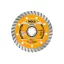 INGCO Disc de tăiere cu diamant 115 x 10 x 22,2 mm turbo