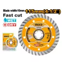 INGCO Disc de tăiere cu diamant 115 x 10 x 22,2 mm turbo