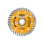 INGCO Disc de tăiere diamantat 125 x 10 x 22,2 mm turbo