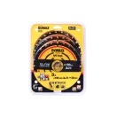 DEWALT EXTREME Disc de tăiere pentru lemn 190 x 30 x 1,65 mm / 24T (3 buc)
