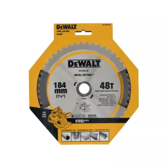   DEWALT Disc de ferăstrău pentru metal 184 x 20 x 1,6 mm / 48 dinți