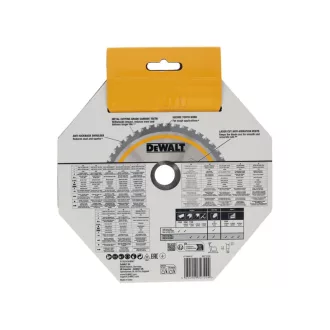   DEWALT Disc de ferăstrău pentru metal 184 x 20 x 1,6 mm / 48 dinți