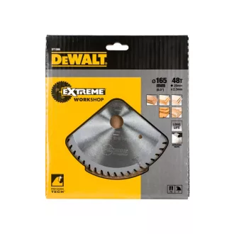   DEWALT EXTREME Disc de ferăstrău pentru lemn 165 x 20 x 2,3 mm / 48 dinți