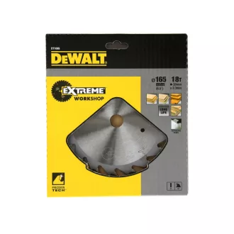   DEWALT EXTREME Disc de ferăstrău pentru lemn 165 x 20 x 2,3 mm / 18T