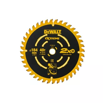   DEWALT ELITE Disc de ferăstrău pentru lemn 184 x 16 x 1,6 mm / 40T