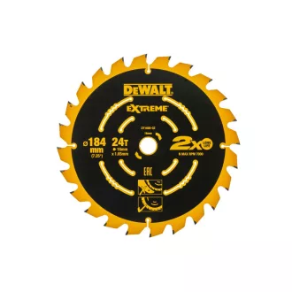   DEWALT ELITE Disc de ferăstrău pentru lemn 184 x 16 x 1,6 mm / 24T